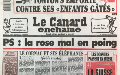 N° 3621 du Canard Enchaîné –  21 Mars 1990