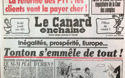 N° 3622 du Canard Enchaîné –  28 Mars 1990