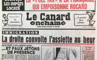 N° 3623 du Canard Enchaîné –  4 Avril 1990