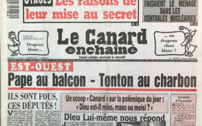 N° 3625 du Canard Enchaîné –  18 Avril 1990