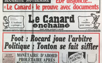 N° 3626 du Canard Enchaîné –  25 Avril 1990