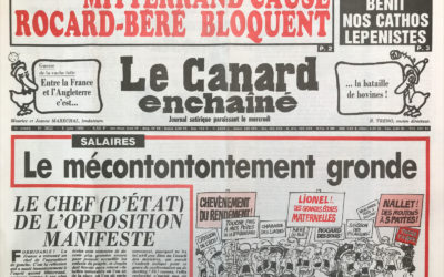 N° 3632 du Canard Enchaîné –  6 Juin 1990