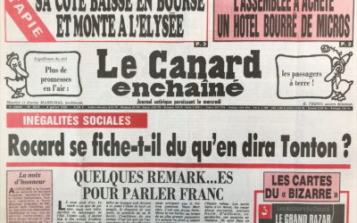 N° 3636 du Canard Enchaîné –  4 Juillet 1990