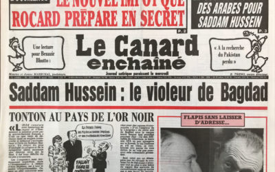 N° 3641 du Canard Enchaîné –  8 Août 1990