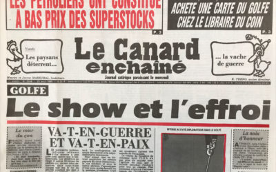 N° 3644 du Canard Enchaîné –  29 Août 1990