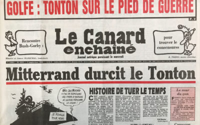 N° 3645 du Canard Enchaîné –  5 Septembre 1990