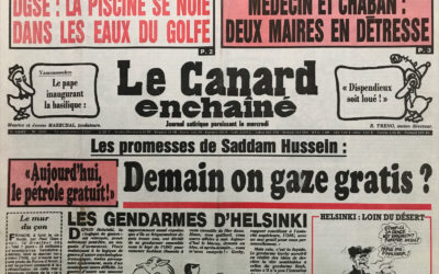 N° 3646 du Canard Enchaîné –  12 Septembre 1990