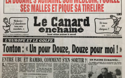 N° 3647 du Canard Enchaîné –  19 Septembre 1990