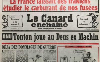 N° 3648 du Canard Enchaîné –  26 Septembre 1990