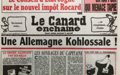 N° 3649 du Canard Enchaîné –  3 Octobre 1990