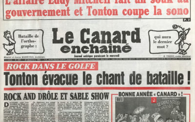 N° 3661 du Canard Enchaîné –  26 Décembre 1990