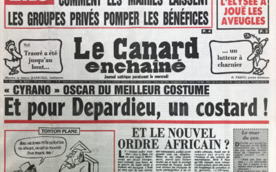 N° 3674 du Canard Enchaîné –  27 Mars 1991