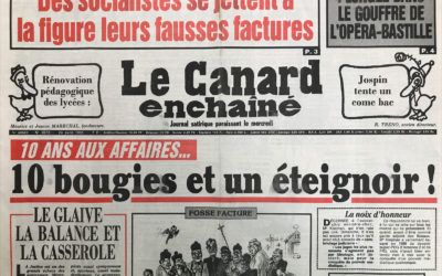 N° 3678 du Canard Enchaîné –  24 Avril 1991