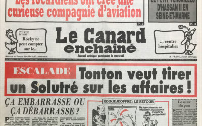 N° 3679 du Canard Enchaîné –  1 Mai 1991