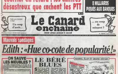 N° 3688 du Canard Enchaîné –  3 Juillet 1991