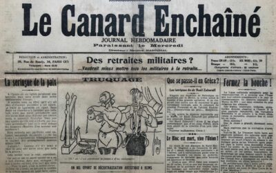 N° 369 du Canard Enchaîné – 25 Juillet 1923