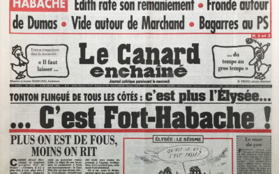 N° 3719 du Canard Enchaîné –  5 Février 1992