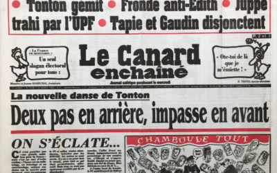 N° 3726 du Canard Enchaîné –  25 Mars 1992