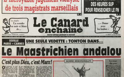 N° 3732 du Canard Enchaîné –  6 Mai 1992