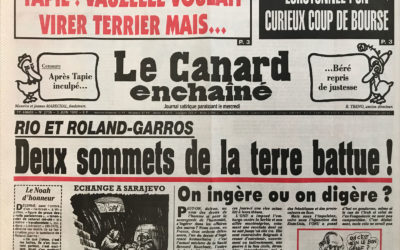 N° 3736 du Canard Enchaîné –  3 Juin 1992