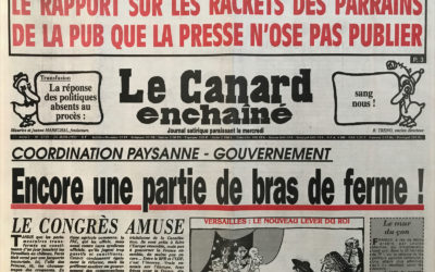 N° 3739 du Canard Enchaîné –  24 Juin 1992