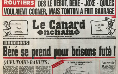 N° 3741 du Canard Enchaîné –  8 Juillet 1992
