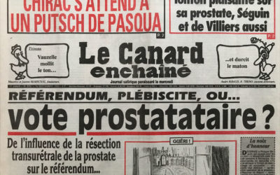 N° 3751 du Canard Enchaîné –  16 Septembre 1992