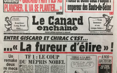 N° 3756 du Canard Enchaîné –  21 Octobre 1992