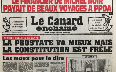 N° 3759 du Canard Enchaîné –  11 Novembre 1992