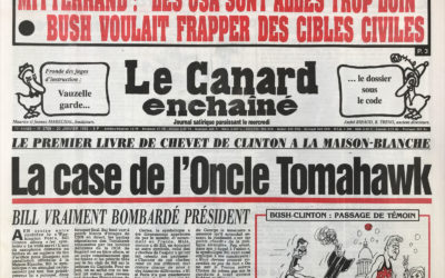 N° 3769 du Canard Enchaîné –  20 Janvier 1993