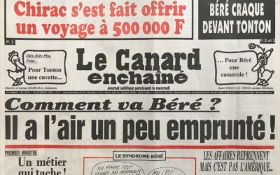 N° 3772 du Canard Enchaîné –  10 Février 1993