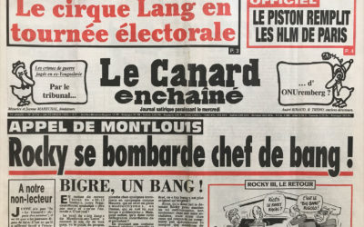 N° 3774 du Canard Enchaîné –  24 Février 1993