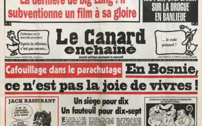 N° 3775 du Canard Enchaîné –  3 Mars 1993