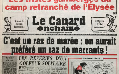 N° 3778 du Canard Enchaîné –  24 Mars 1993