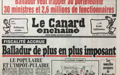 N° 3782 du Canard Enchaîné –  21 Avril 1993