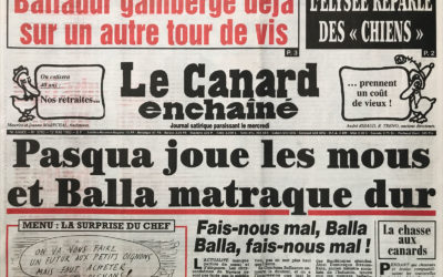 N° 3785 du Canard Enchaîné –  12 Mai 1993
