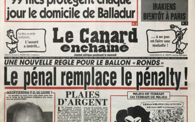 N° 3792 du Canard Enchaîné –  30 Juin 1993
