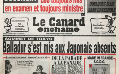 N° 3793 du Canard Enchaîné –  7 Juillet 1993