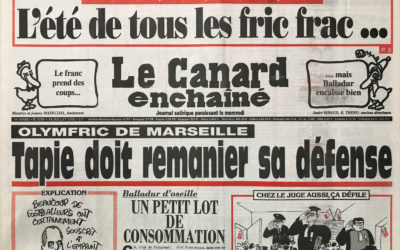 N° 3794 du Canard Enchaîné –  14 Juillet 1993