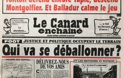 N° 3795 du Canard Enchaîné –  21 Juillet 1993