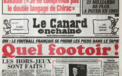 N° 3802 du Canard Enchaîné –  8 Septembre 1993