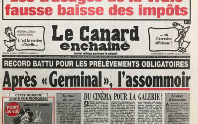 N° 3805 du Canard Enchaîné –  29 Septembre 1993