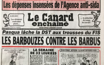 N° 3811 du Canard Enchaîné –  10 Novembre 1993