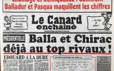 N° 3822 du Canard Enchaîné –  26 Janvier 1994