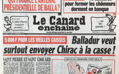N° 3823 du Canard Enchaîné –  2 Février 1994