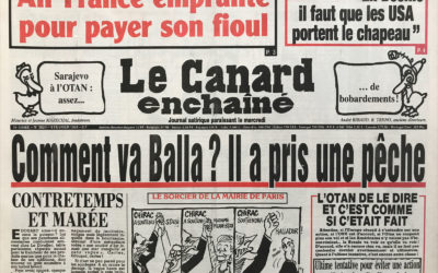 N° 3824 du Canard Enchaîné –  9 Février 1994