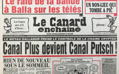 N° 3825 du Canard Enchaîné –  16 Février 1994