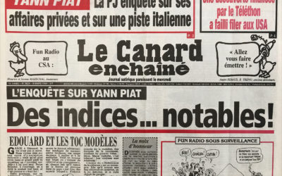 N° 3828 du Canard Enchaîné –  9 Mars 1994