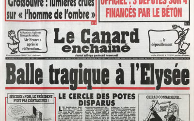 N° 3833 du Canard Enchaîné –  13 Avril 1994