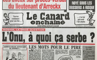 N° 3834 du Canard Enchaîné –  20 Avril 1994